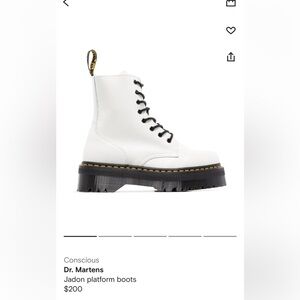 Women’s platform Dr. Marten women’s size 7